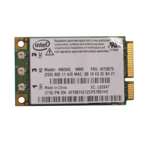 42T0875 - IBM Wi-Fi Link 4965AGN Wireless Network Card