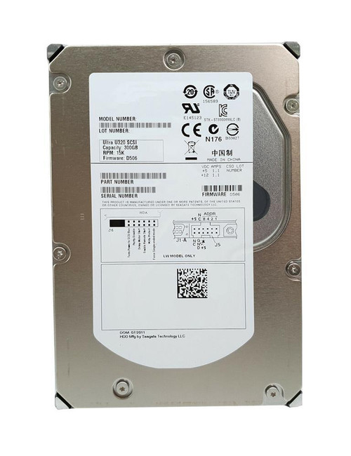 0JP077 - Dell 300GB 15000RPM Ultra320 SCSI 3.5" Hot-Plug HDD