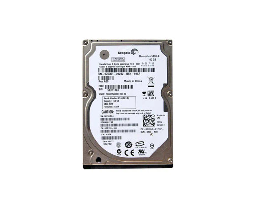 0JU351 - Dell 160GB 5400RPM SATA 3Gb/s 2.5" HDD