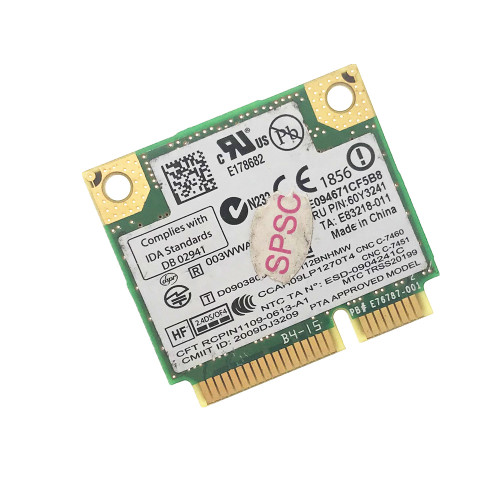 60Y3241 - IBM 112BNHMW 802.11b/g/n Half-Mini PCIe WLAN Card