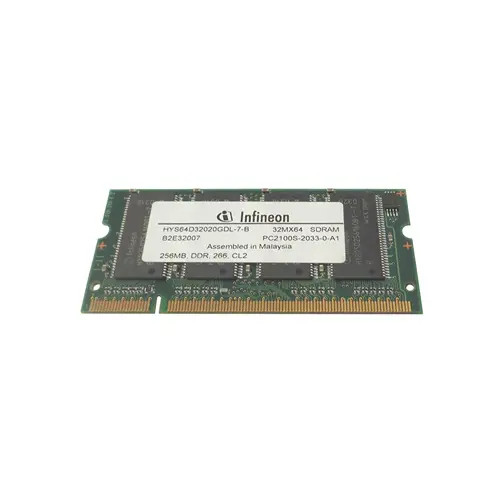 HYS64D32020GDL-7-B - Infineon 256MB DDR-266MHz CL2.5 200-Pin SoDIMM