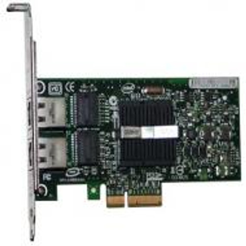 EXP19402PT - Intel PRO/1000 PT Dual-Ports RJ-45 1Gbps PCI Express x4 Low Profile Full Height Server Network Adapter