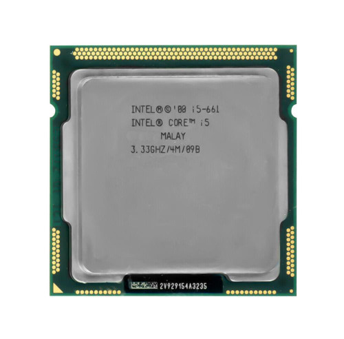 INT80616I5661 - Intel Core i5-661 3.33GHz LGA1156 Dual Core Processor
