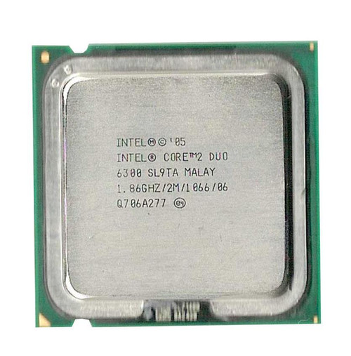 SL9TA1 - Intel Core 2 Duo E6300 1.86GHz LGA775 Processor
