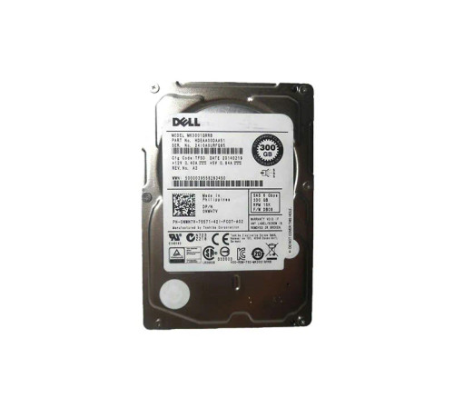 0NWH7V - Dell 300GB 15000RPM SAS 6Gb/s 2.5" Hot-Plug HDD