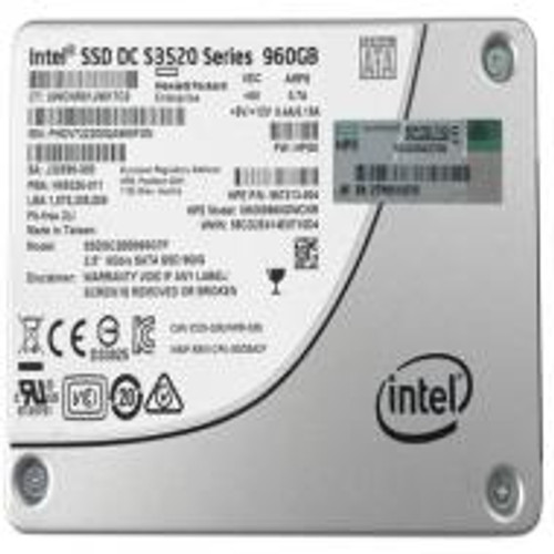 SSDSC2BB960G7P - Intel DC S3520 Series 960GB Multi-Level Cell SATA 6Gb/s 2.5-inch Solid State Drive