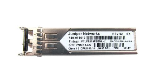 740-011613 - Juniper Networks 1000Base-SX 1Gbps 850nm 550m SFP Transceiver Module