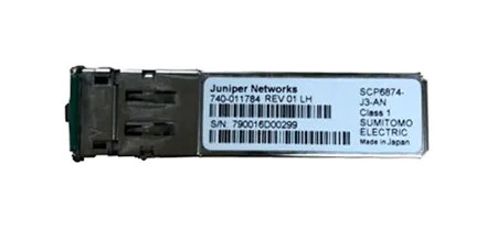 740-011784 - Juniper 1.25Gbps 1000Base-LH 80km 1550nm LC SFP Transceiver