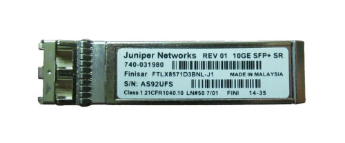 FINISAR FTLX8571D3BNL-J1 10GBase-SR SFP+ Transceiver Module