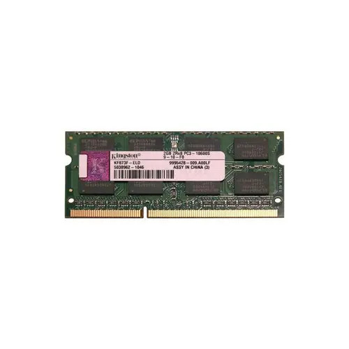 KF073F-ELD - Kingston 2GB DDR3-1333MHz CL9 204-Pin SoDIMM