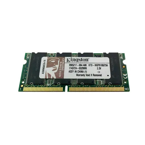 KTD-INSP8100/256 - Kingston Technology 256MB PC133 CL3 144-Pin SoDIMM Memory