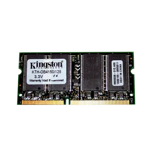 KTH-OB4150/128 - Kingston 128MB 133MHz PC133 CL3 144-Pin SODIMM Memory