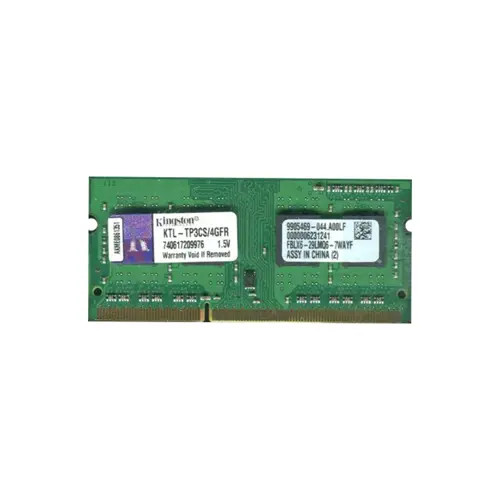 KTL-TP3CS/4GFR - Kingston 4GB DDR3-1600MHz PC3-12800 204-Pin SoDIMM Memory
