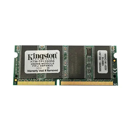 KTM-TP133/256 - Kingston Technology 256MB 133MHz PC133 CL3 144-Pin SoDIMM