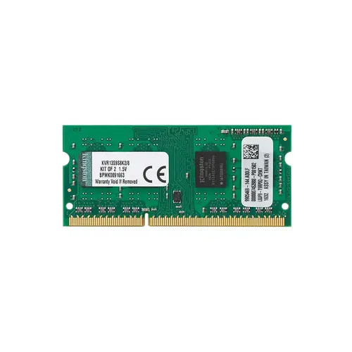 KVR13S9S8K2/8 - Kingston Technology 8GB DDR3-1333MHz CL9 204-Pin SoDIMM Memory