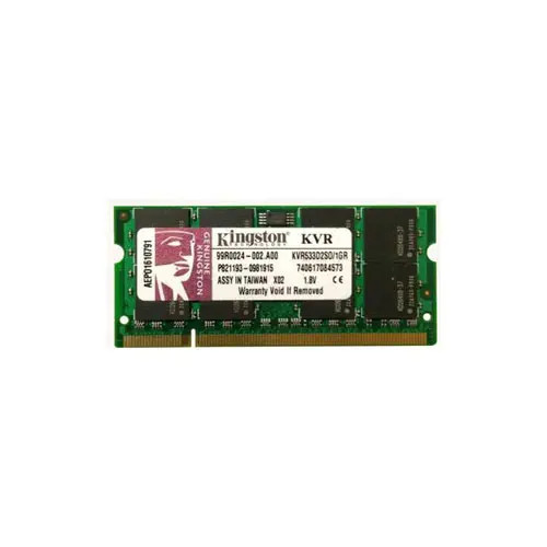 KVR533D2SO/1GR - Kingston Technology 1GB DDR2-533MHz PC2-4200 CL4 200-Pin SoDIMM