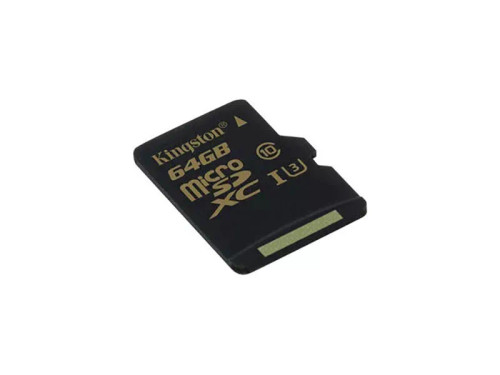SDCG/64GBSP - Kingston Technology 64GB Class 3 UHS-I U3 microSDXC Memory Card