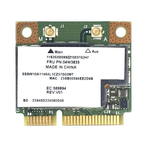 04W3835 - Lenovo Wi-Fi Bluetooth Card