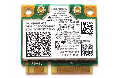 04X6010 - Lenovo Wireless Network Card