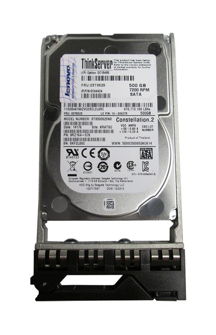 0C19495 - Lenovo 500GB 7200RPM SATA 6Gb/s 2.5" HDD
