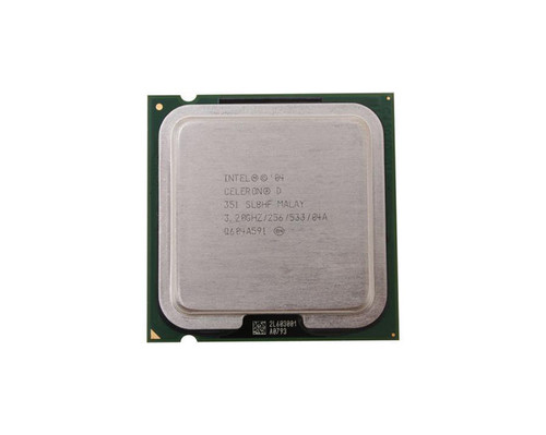 41D5044 - Lenovo 3.20GHz 533MHz FSB 256KB L2 Cache Socket PLGA478 / PLGA775 Intel Celeron D 351 1-Core Processor