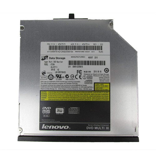 45N7514 - Lenovo 8X SATA Dual Layer DVD±RW Drive
