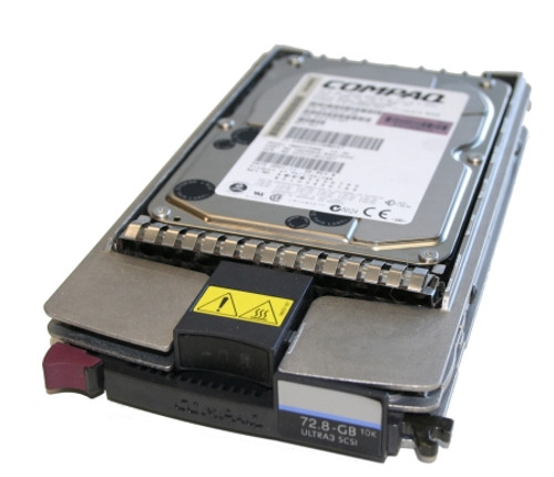 HP 232436-001 72.8gb 10000rpm 80pin Wide Ultra-3 Scsi 3.5inch Form Factor 1.0inch Height Hot Swap Hard Disk Drive With Tray