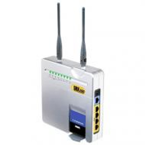 WRT54GX2 - Linksys Wireless-G Broadband Router support 4Port Switch SRX200