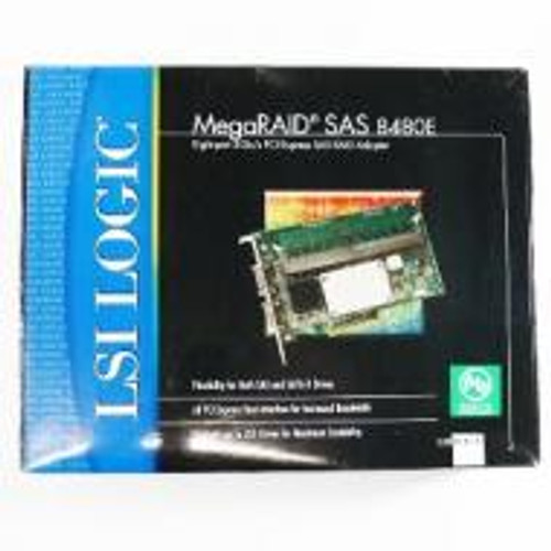 LSI00049 - LSI MegaRAID 256MB DDR2 PCI Express x8 SAS 8408E 8-Port SAS RAID Controller