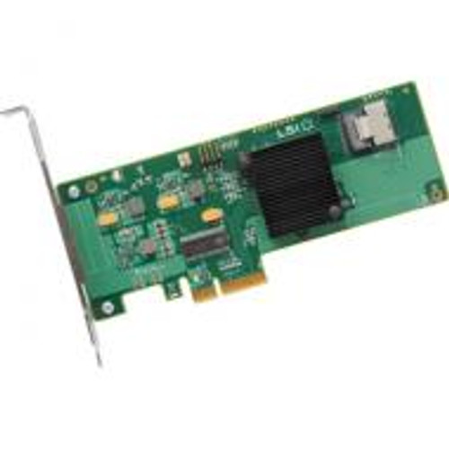 LSI00191 - LSI Logic 9211-4i SAS RAID Controller - Serial Attached SCSI (SAS) - PCI Express x4 - Plug-in Card - RAID Supported - 0 1 1E 10 RAID Leve