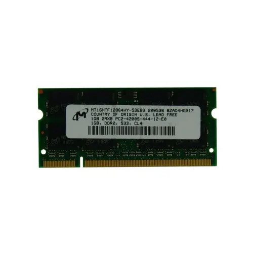 MT16HTF12864HY-53EB3 - MICRON 1GB DDR2-533MHz PC2-4200 200-Pin SoDIMM