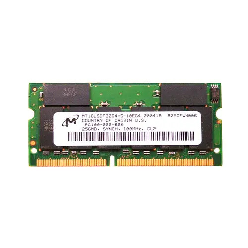 MT16LSDF3264HG-10EG4 - MICRON 256MB 100MHz PC100 CL2 144-Pin SoDIMM