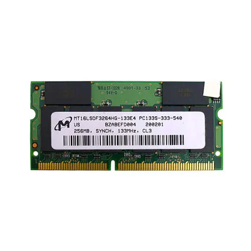 MT16LSDF3264HG-133E4 - MICRON 256MB PC133 CL3 144-Pin SoDIMM Memory