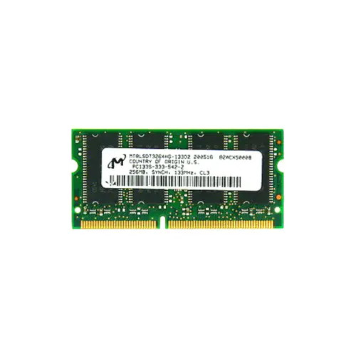 MT8LSDT3264HG-133D2 - MICRON 256MB PC133 CL3 144-Pin SoDIMM Memory