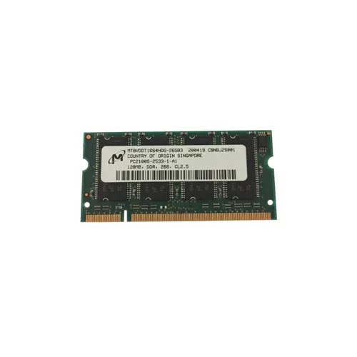 MT8VDDT1664HDG-265B3 - MICRON 128MB DDR-266MHz PC2100 CL2.5 200-Pin SoDIMM