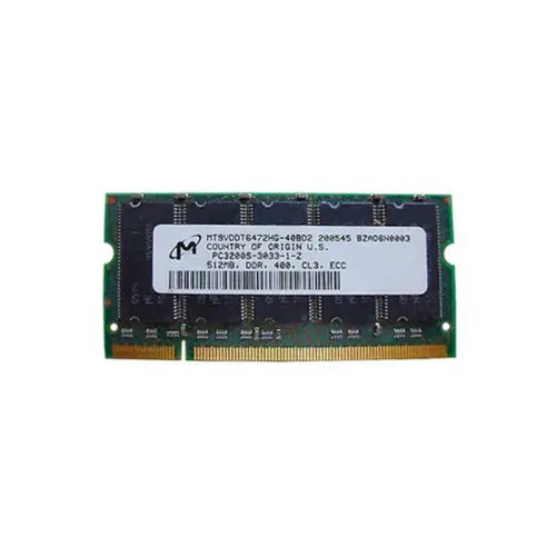 MT9VDDT6472HG-40BD2 - MICRON 512MB PC3200 DDR-400 ECC 200-Pin SoDimm