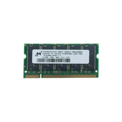 MT9VDDT6472HY-40BF2 - MICRON 512MB PC3200 DDR-400 ECC 200-Pin SoDIMM