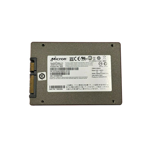 Micron RealSSD P400m 100GB MLC SATA 6Gb/s 2.5 SSD - Compatible with servers