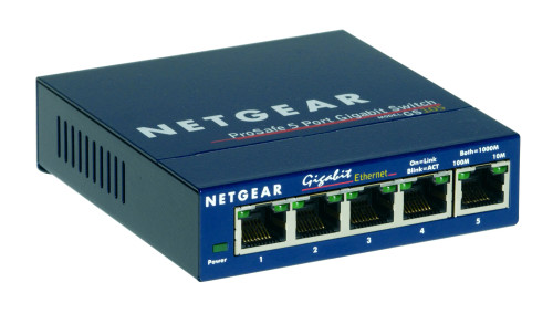 GS105NA - NetGear 5-Port Gigabit Unmanaged Network Switch