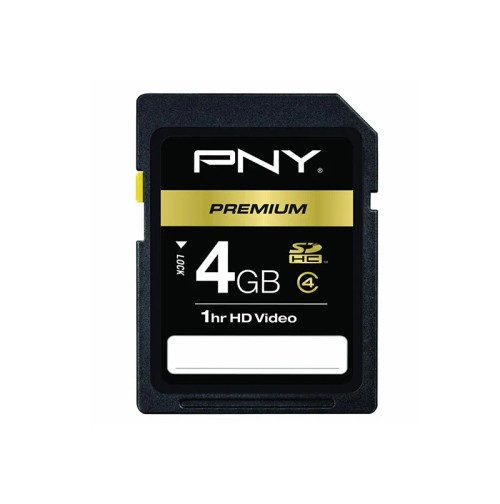 PSDHC4G4HGE - PNY Technology 4GB Class 4 SDHC Memory Card
