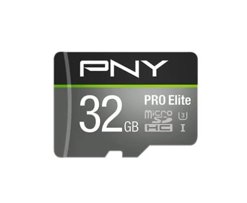 P-SDU16X2U185EL-GE - PNY Technology 32GB Class 10 U3 microSDHC Memory Card
