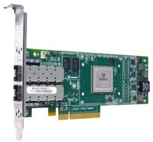 QLE3142 - QLogic Dual-Ports SFP+ 10Gbps 10 Gigabit Ethernet PCI Express 2.0 x8 Server Network Adapter