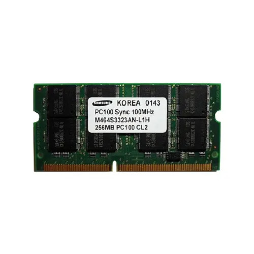 M464S3323AN-L1H - Samsung 256MB PC100 CL2 144-Pin SoDIMM Memory