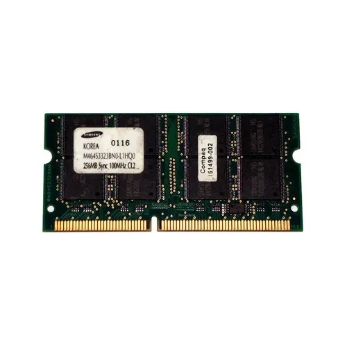 M464S3323CN0-L1HQO - Samsung 256MB PC100 100MHz 144-Pin SoDIMM Memory