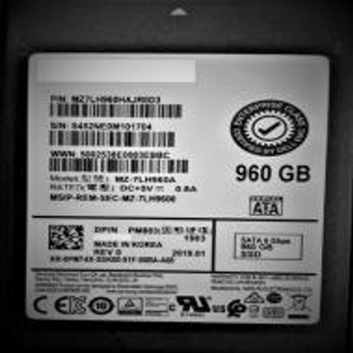 SAMSUNG MZ7LH960HAJR0D3 Pm883 Series 960gb Sata 6gbps 2.5inch Mixed Use Tlc Internal Enterprise Solid State Drive