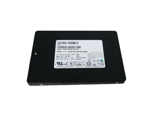 SAMSUNG MZ-7LM1T90 Pm863a 1.92tb Sata-6gbps 2.5inch Solid State Drive
