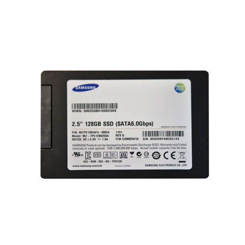 Samsung MZ7PC128HAFU-000DA PM830 128GB MLC SATA 6Gb/s SSD