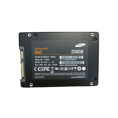Samsung MZ-7TD250 840 Series 250GB SATA 6GB/s SSD