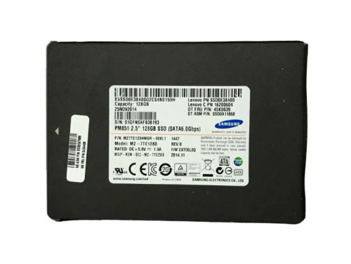 MZ7TE128HMGR-000L1 - Samsung 128GB SATA 6Gb/s 2.5" TLC SSD