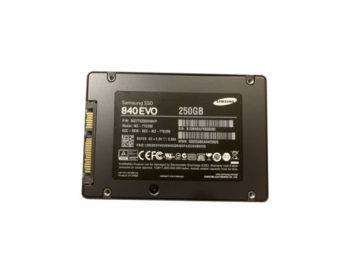 SAMSUNG MZ-7TE250BW 840 Evo Series 250gb 2.5inch Sata-6gbps Solid State Drive